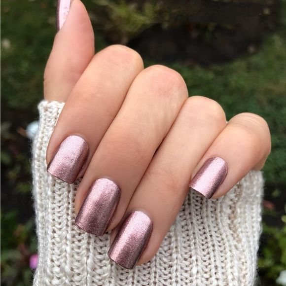 Color Street - Gratitude is everything, muted metallic medium brown shade - Picture 1 of 16